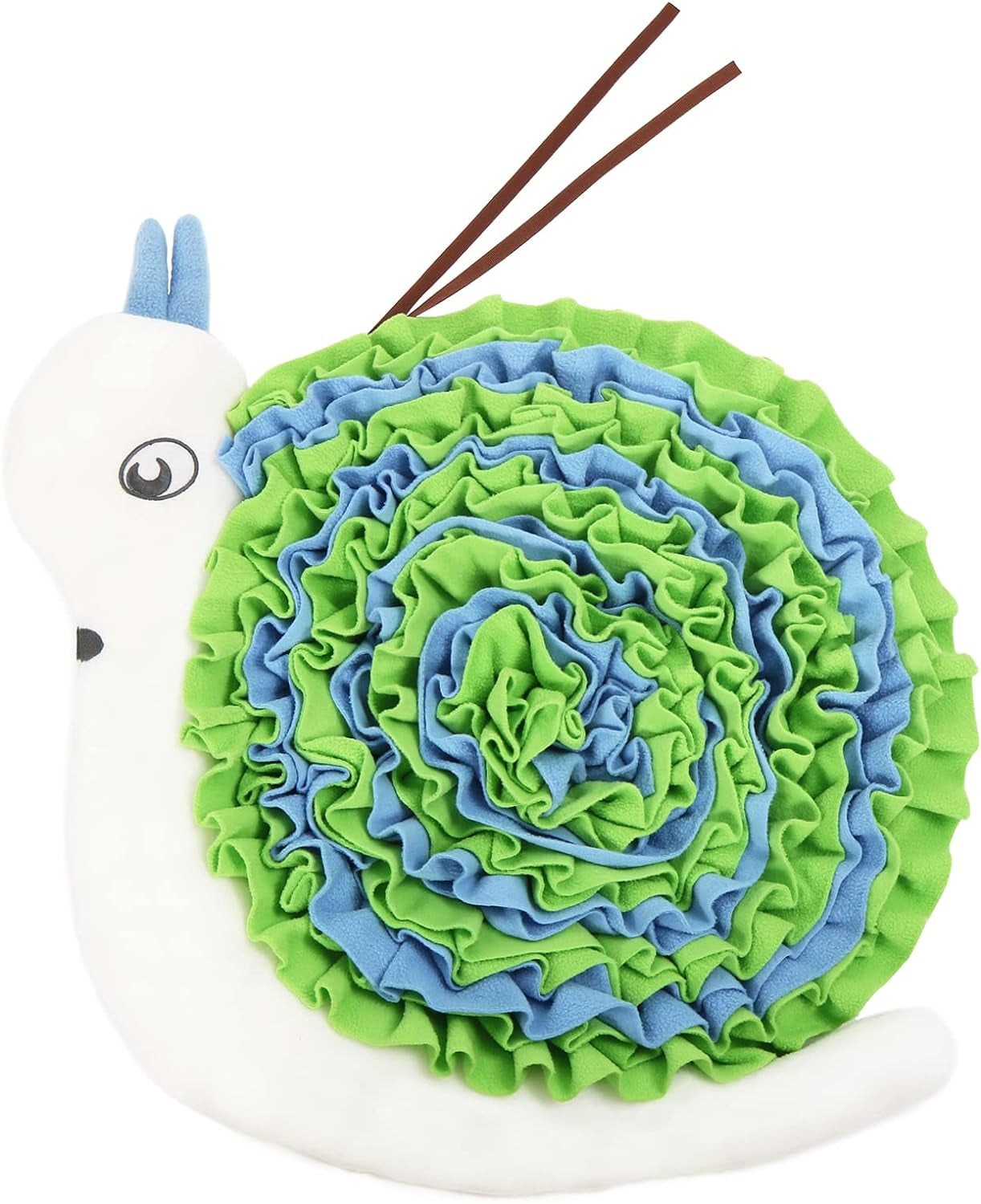 Snuffle Mat for Dogs - Pet Snuffle Mat, Dog Snuffle Mat for Medium and Large Dogs, Dog Feeding Mat, Dog Puzzle Toy Encourages Natural Foraging Skills ( Snail)